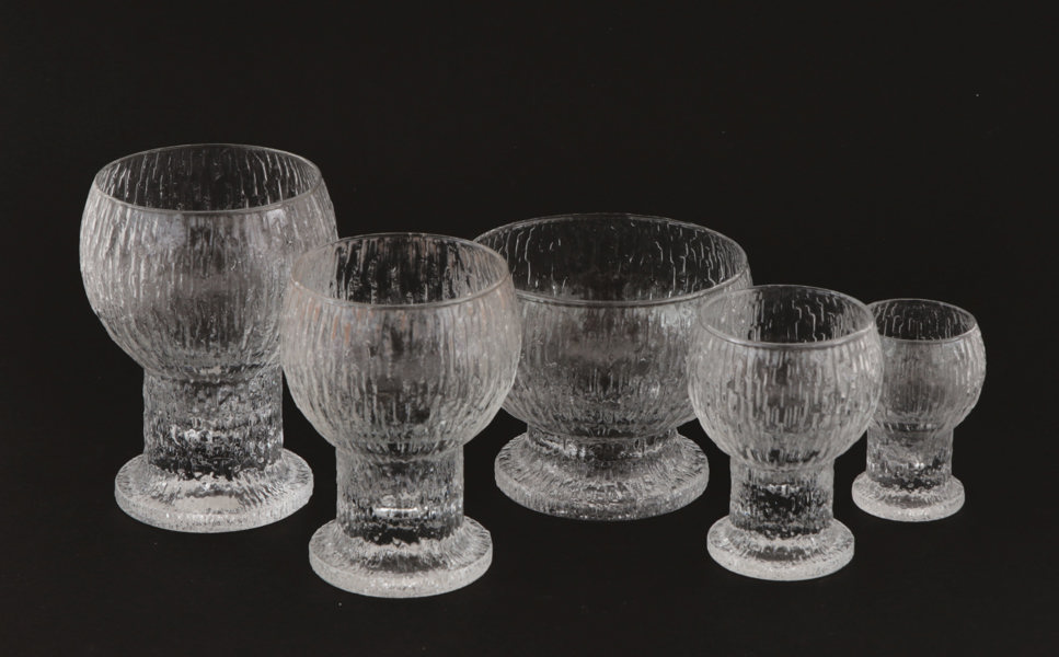 Glasservisdelar, "Kekkerit", Iittala