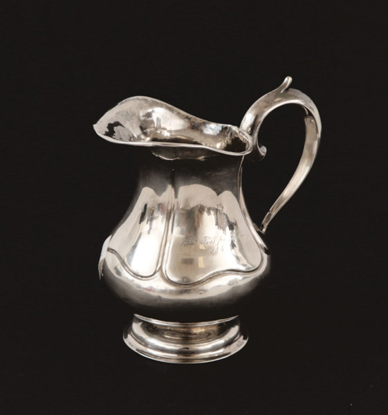 Gräddkanna i silver, Sverige, 1862