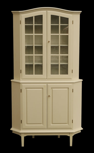 Golvhörnskåp, 1900-talets andra hälft