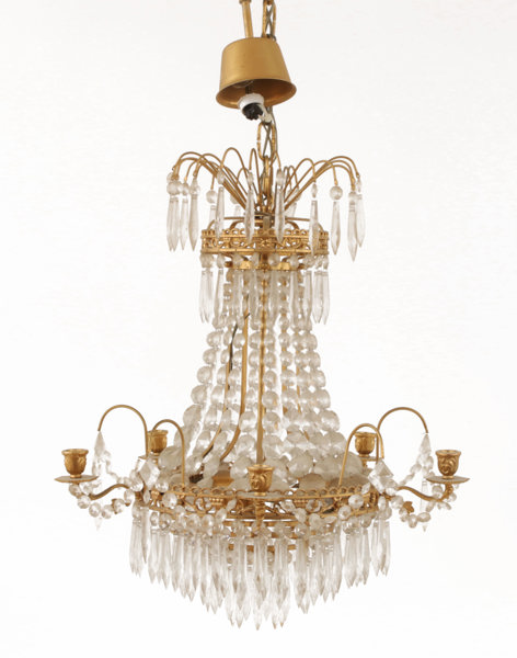 Ljuskrona, empirestil, 1900-tal