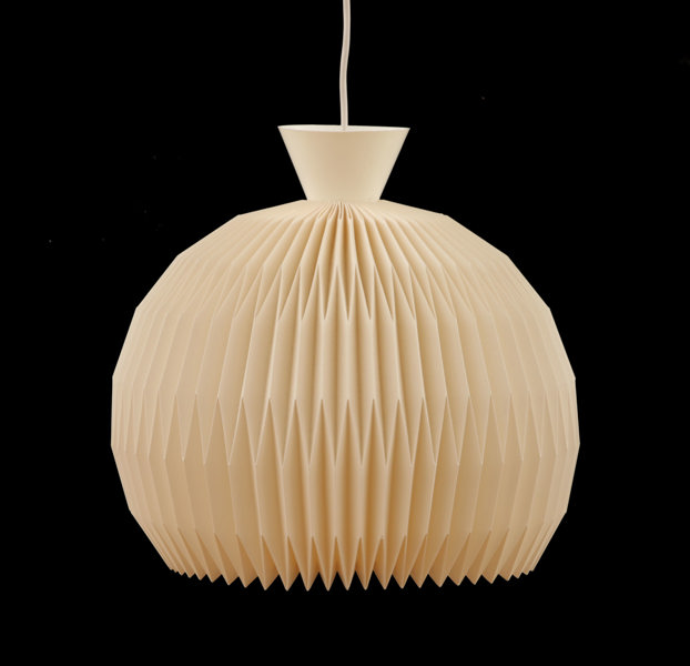 Taklampa, modell 47, Le Klint, Danmark, 1900-talets andra hälft