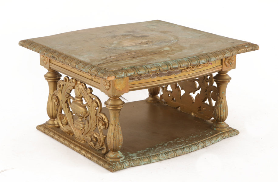 Piedestal, omkring år 1900