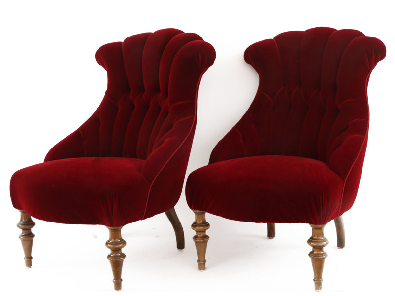 Fåtöljer ett par, 1800-talets slut