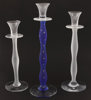 Ljusstakar 3st, "Celeste", Ann Nilsson för Orrefors