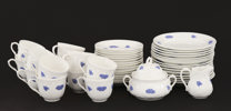 Kaffeservisdelar, "Blå blom", Gustavsberg