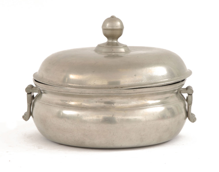 Grötskål i tenn, Stockholm, 1841