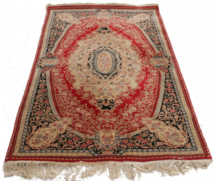 Handknuten matta, orientalisk