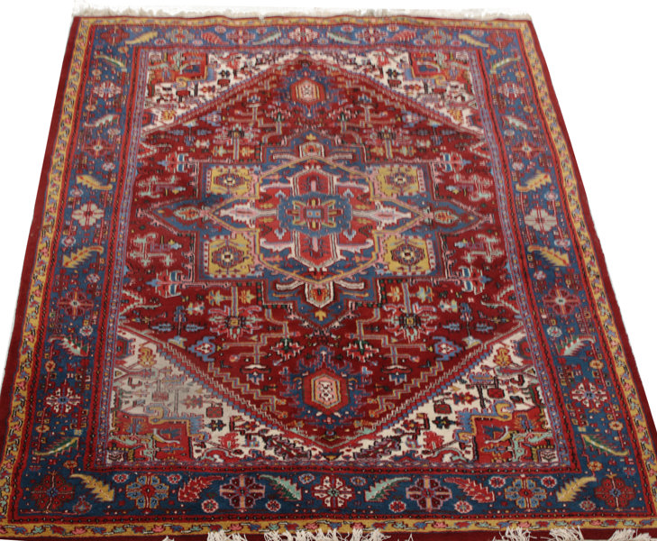 Handknuten matta, orientalisk