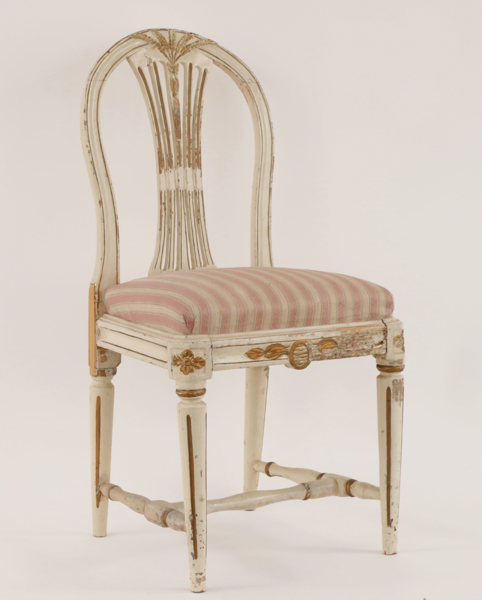Stol, gustaviansk, omkring år 1800
