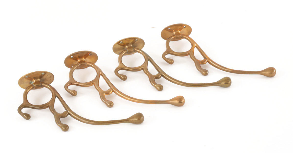 Väggkrokar 4st, 1900-talets första hälft