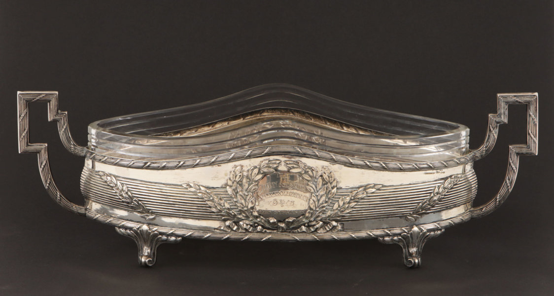 Jardiniere i silver, K.Andersson, Stockholm, 1914