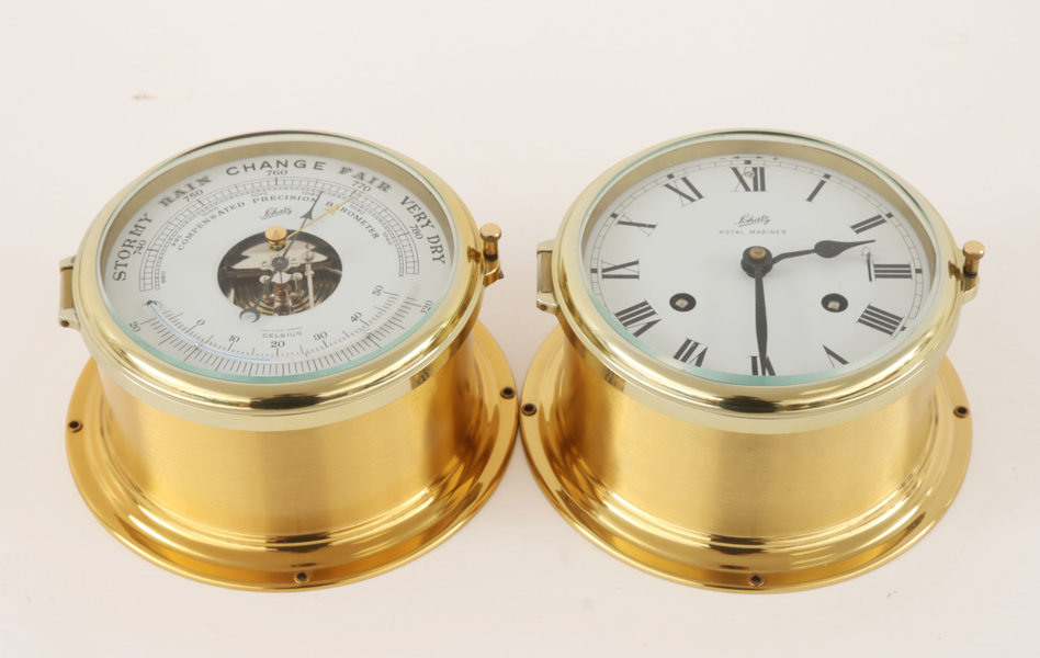 Väggur samt barometer, Schatz