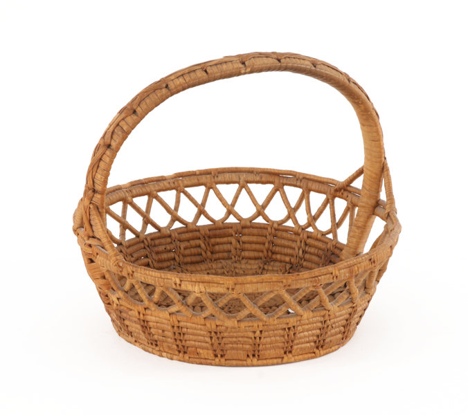 Rotkorg med handtag, allmoge, 1800-tal