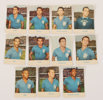 Samling alfabilder 11st, bl.a. "Pelé", "Santos", "Zito", Alifabolaget, VM 1958