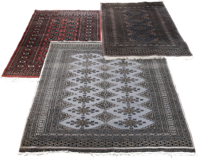 Handknutna mattor 3st, orientaliska