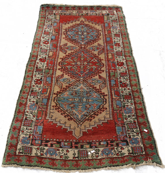 Handknuten matta, orientalisk