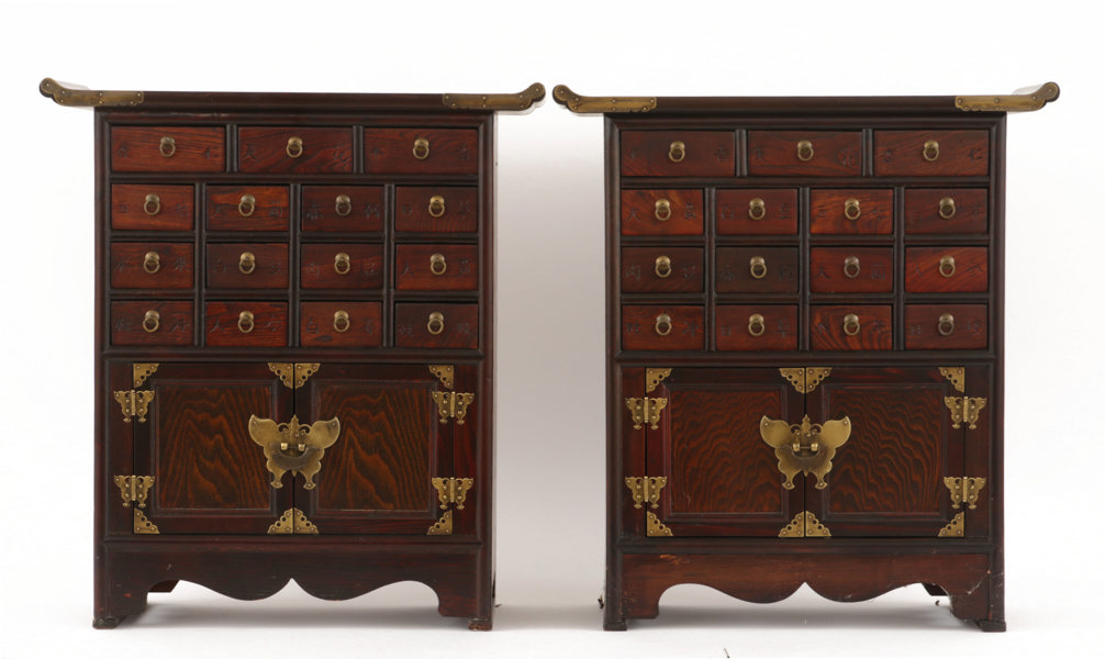 Skåp ett par, Korea, 19/2000-tal