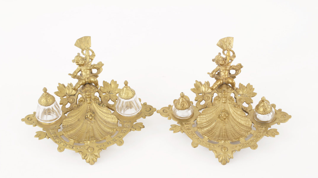 Bläckställ ett par, 1800-talets slut