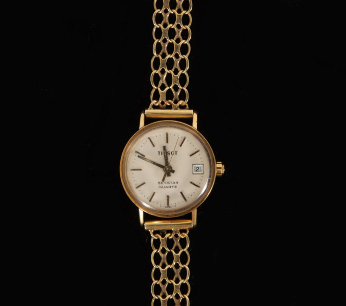 Damarmbandsur, Tissot, 14k