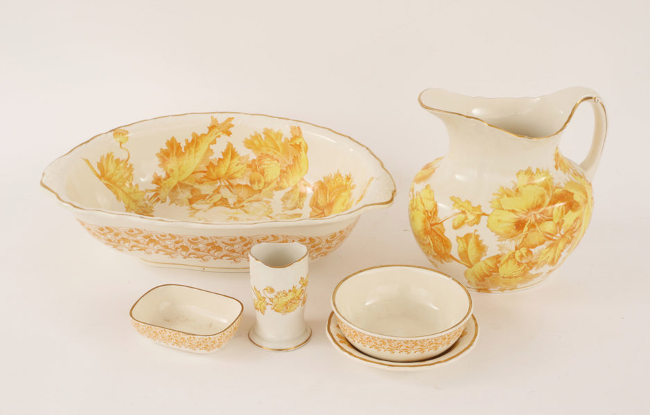 Tvättservis 6 delar, Couldon, England