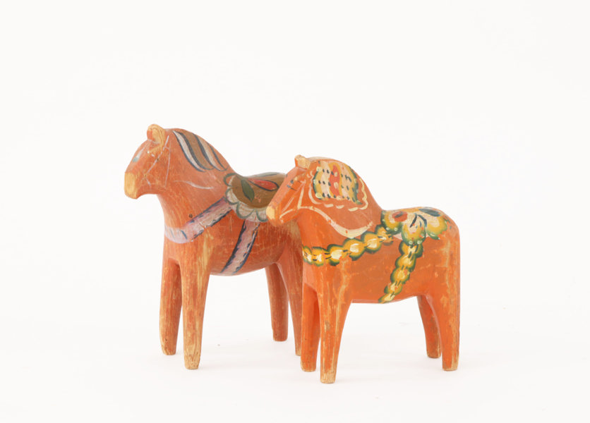 Dalahästar 2st, 1900-talets mitt/första hälft