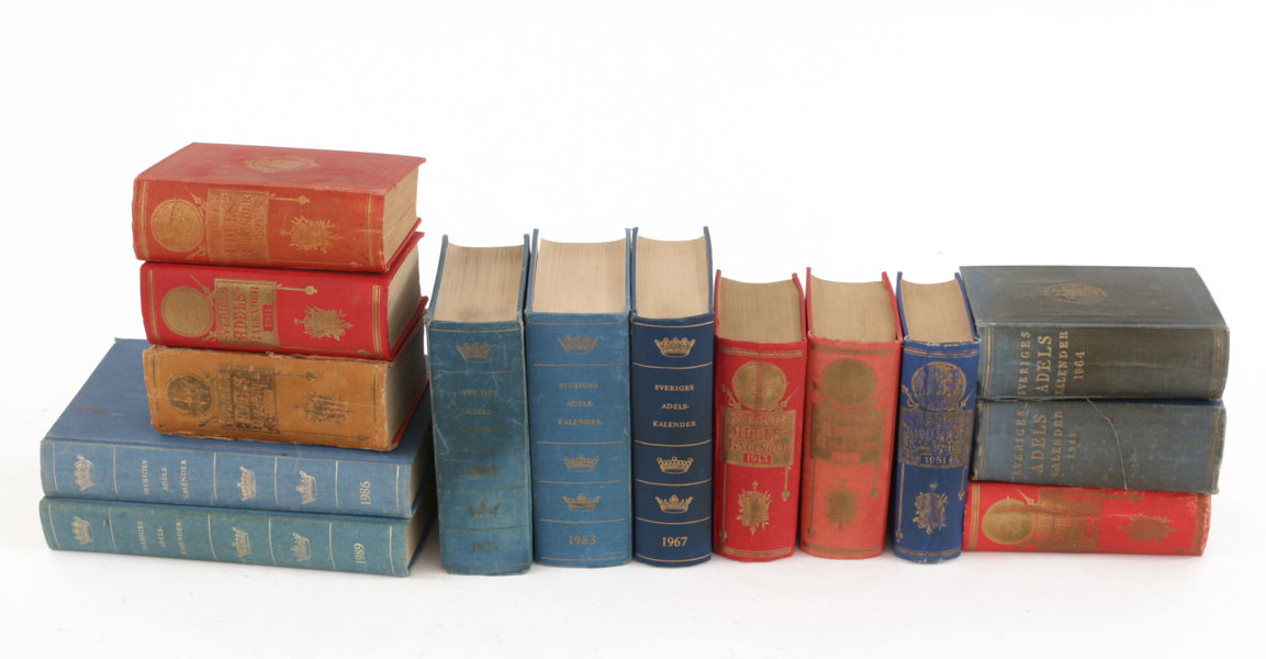 14 band, "Sveriges Adelskalender"