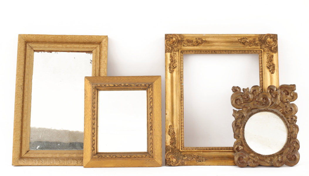 Ramar och speglar 4 delar, 18/1900-tal