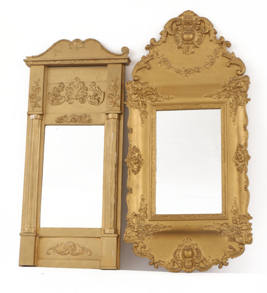 Speglar 2st, 1800-tal