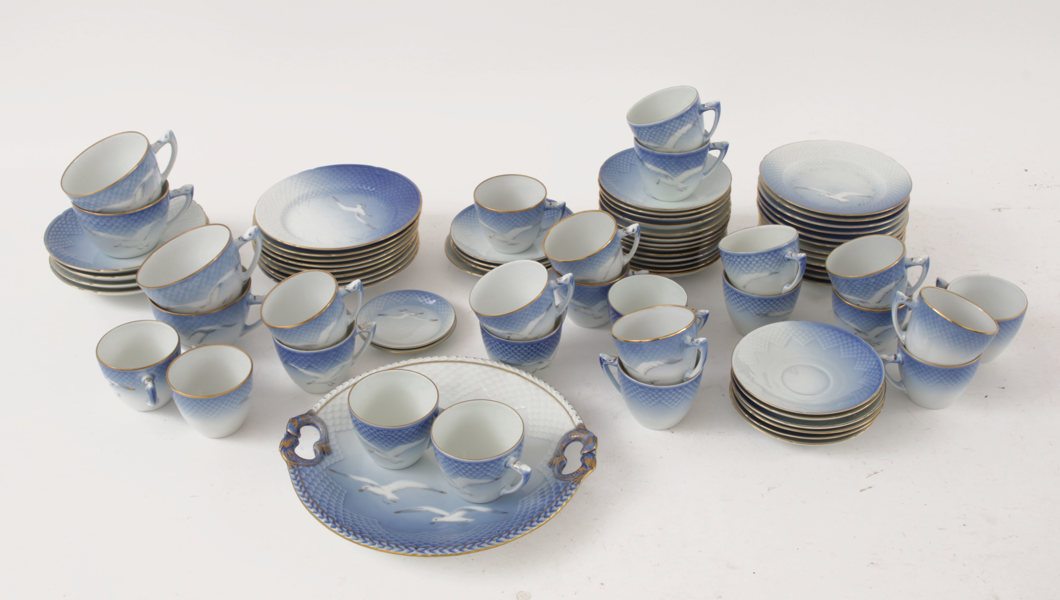 Servisdelar, "Måsen", Bing & Gröndahl, Danmark 