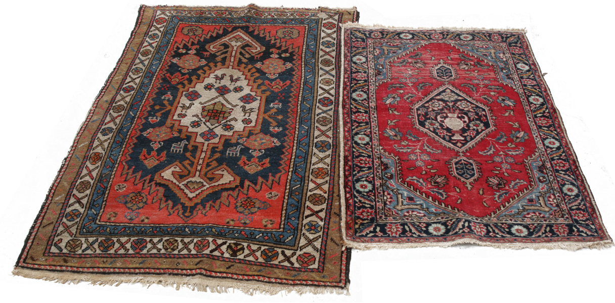 Handknutna mattor 2st, orientaliska