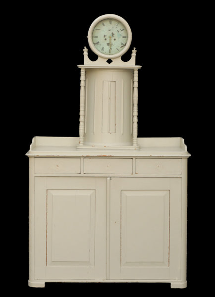 Klockskåp, omkring 1800-talets mitt