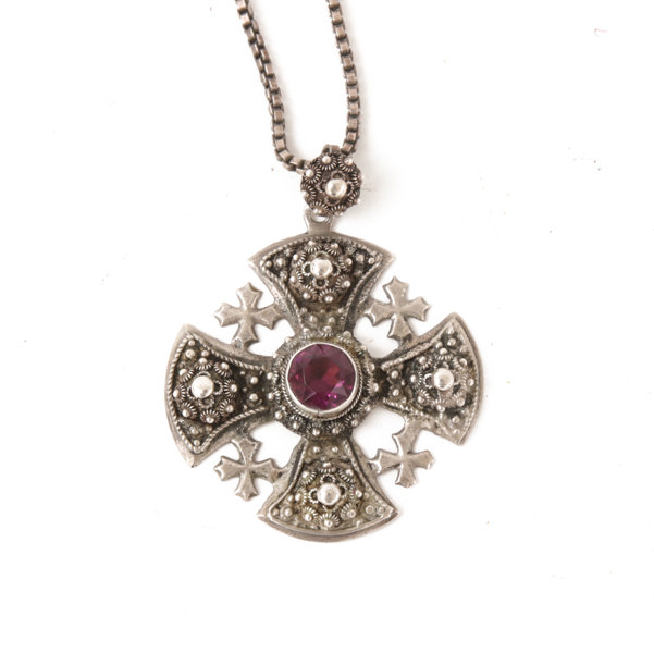 Halsband med hänge, sterlingsilver