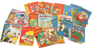 Serietidningar, Kalle Anka & co, mestadels 1950/60-tal