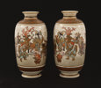 Vaser ett par, Satsuma, Japan, 1900-talets första del