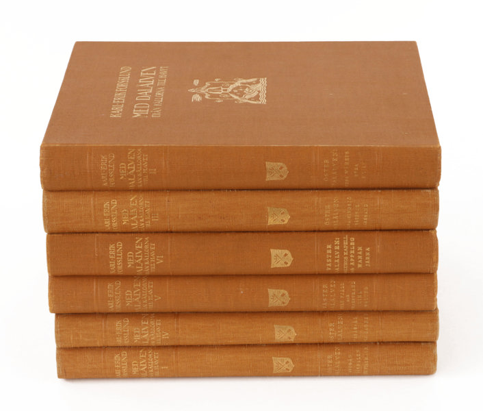 6 band, "Från källorna till havet", Karl Erik Forslund, tryckta 1921