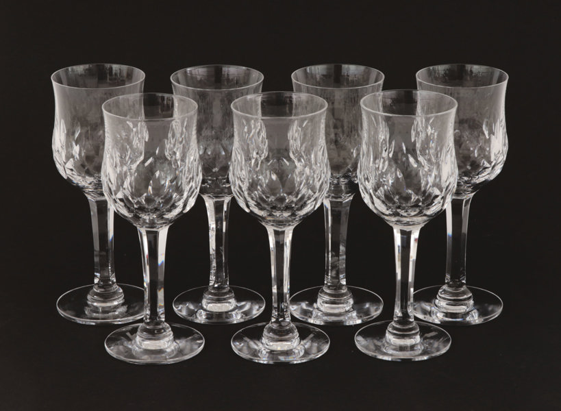 Vinglas 7st, "Carl Gustaf", Sigurd Persson för Kosta