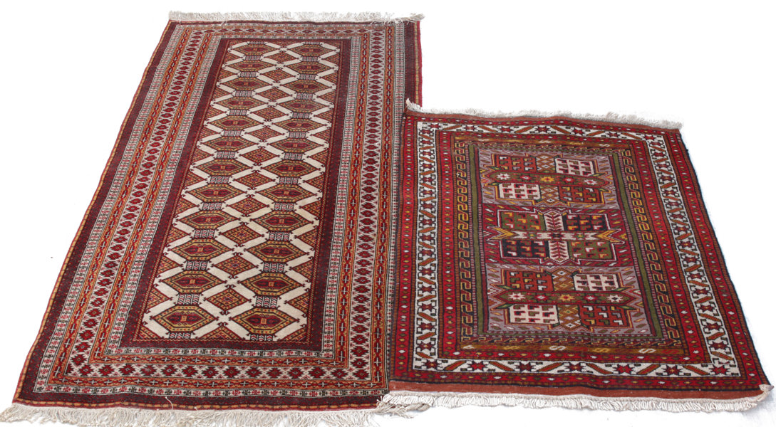 Handknutna mattor 2st, orientaliska