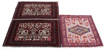 Handknutna mattor 3st, orientaliska