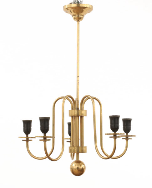 Taklampa, omkring 1900-talets mitt