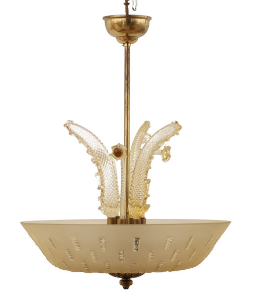 Taklampa, Fåglavik Glasbruk, omkring 1900-talets mitt