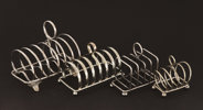 Toastrack 4st, nysilver