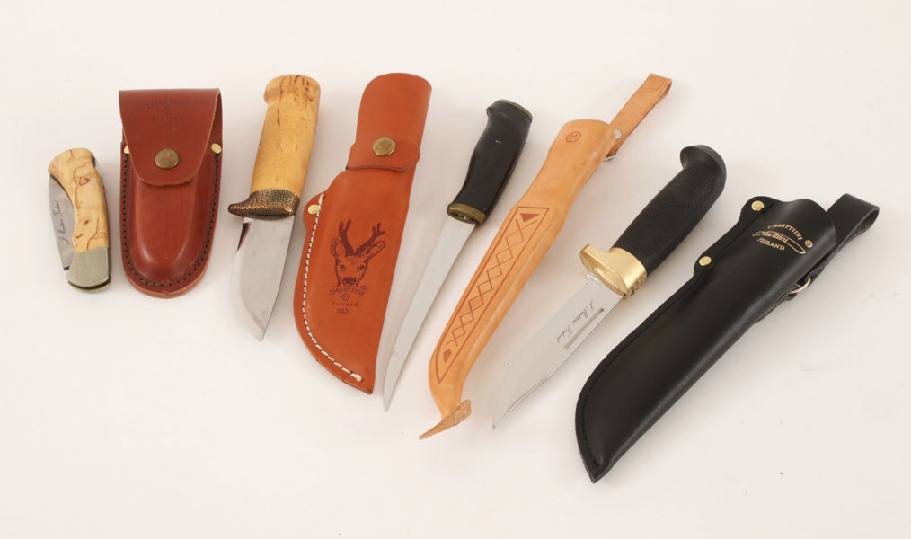 Knivar 4st, J.Marttiini, Finland