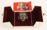 Kopia av Aztekmask, sterlingsilver, 1900-tal