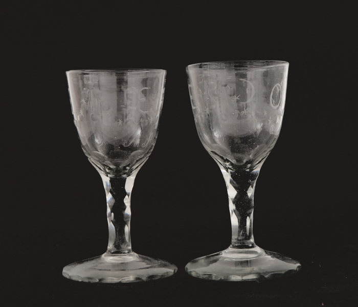 Vinglas 2st, omkring år 1800