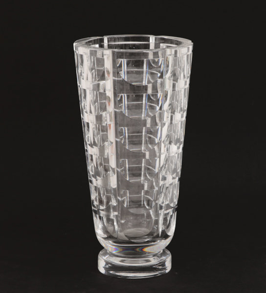 Vas, "Tusen Fönster", Simon Gate för Orrefors