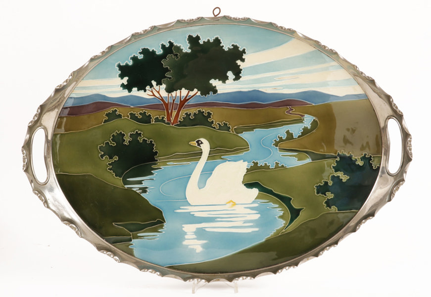 Serveringsbricka, 1900-talets första del