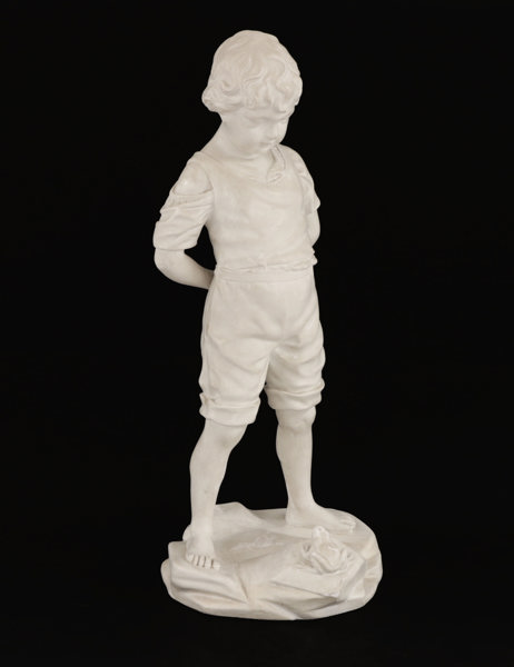 Skulptur, "Pojken och Grodan", 1900-talets första hälft