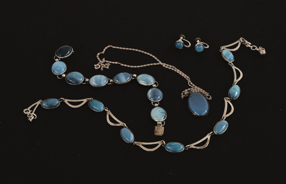 Silversmycken 5 delar