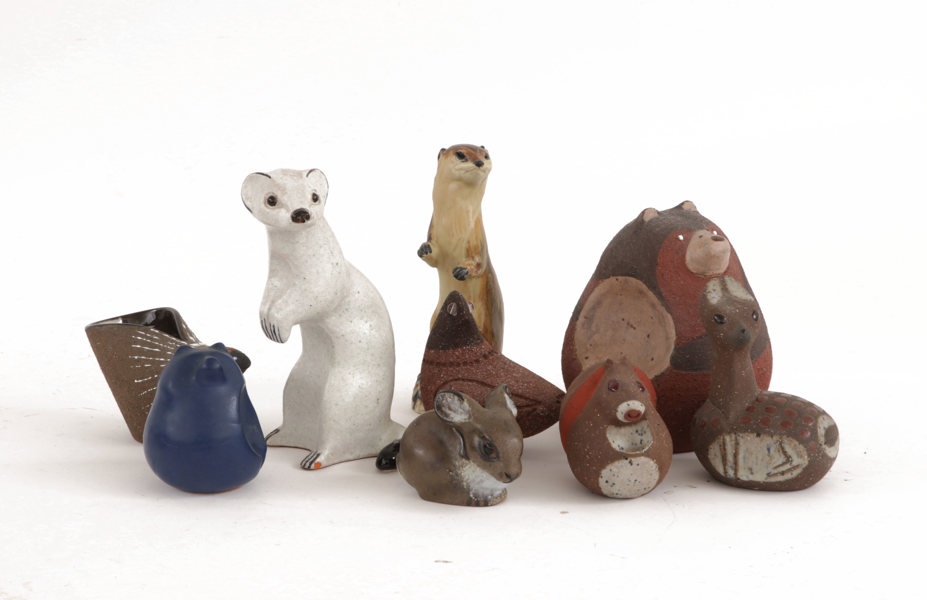 Figuriner 9st, mestadels Thomas Hellström för Nittsjö