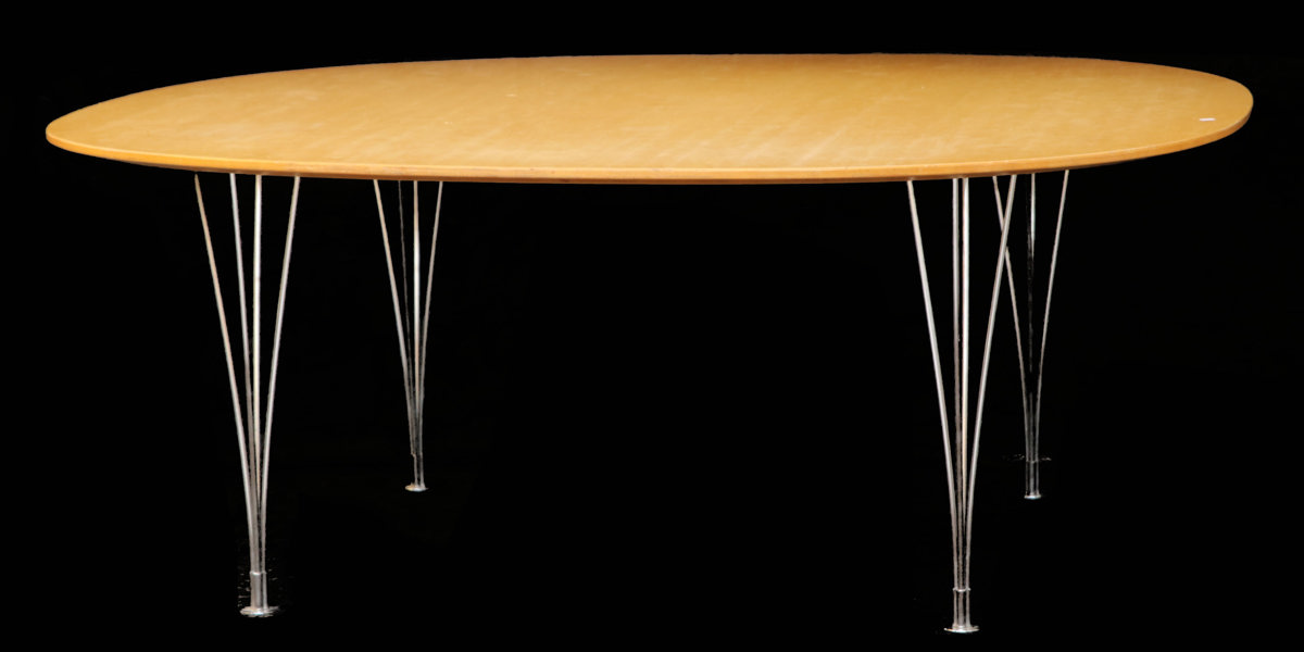 Matbord, "Supercirkel", Bruno Mathsson för Mathsson International